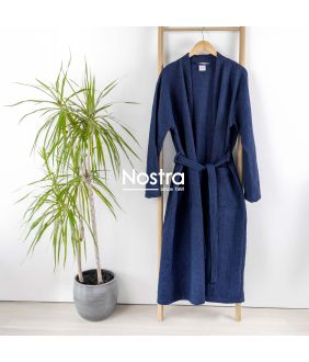 Халат BATHROBE WAFFLE CVC-210 210 BATHROBE KIMONO-NAVY 210 BATHROBE KIMONO-NAVY