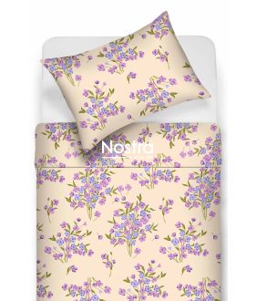 Polycotton bedding set FLOWERS 20-1892-LILAC 20-1892-LILAC