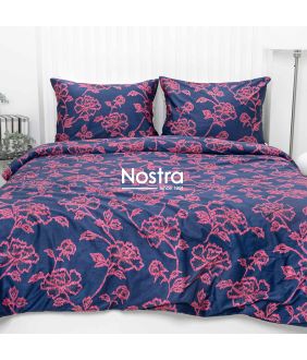 PREMIUM maco sateen bedding set CLOVER 20-1830-BLUE