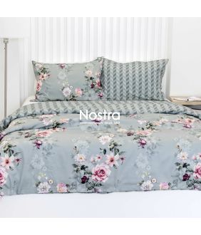 PREMIUM maco sateen bedding set CORRINE 20-1920/30-0873-GREY