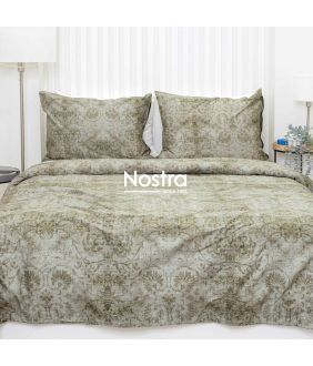 PREMIUM maco sateen bedding set CLAUDE 40-1580-KHAKI