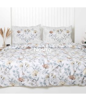 PREMIUM maco sateen bedding set CLARINE 20-1934-SILVER BLUE 20-1934-SILVER BLUE