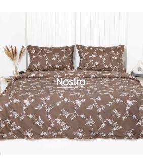 PREMIUM maco sateen bedding set CARYLE 20-1924-BROWN