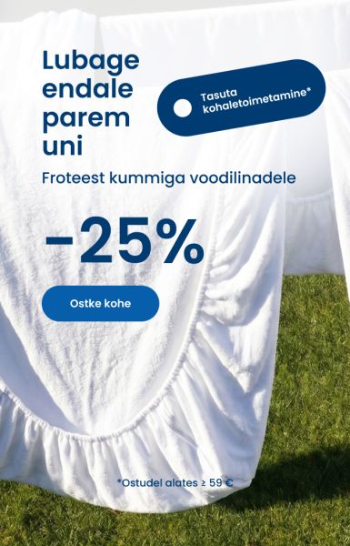 Froteest kummiga voodilinadele -25%/ desktop